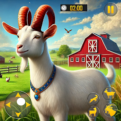 Goat Family Fun Simulator 3D